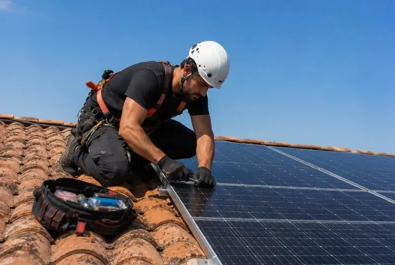 Maintenance et monitoring de panneaux solaires à Taussac-la-Billière